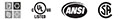 Industry Standards for (Canadian Standards Association (CSA), American National Standards Institute (ANSI), and Tested to Canadian and US standards by Underwriters' Laboratories (cULus®))